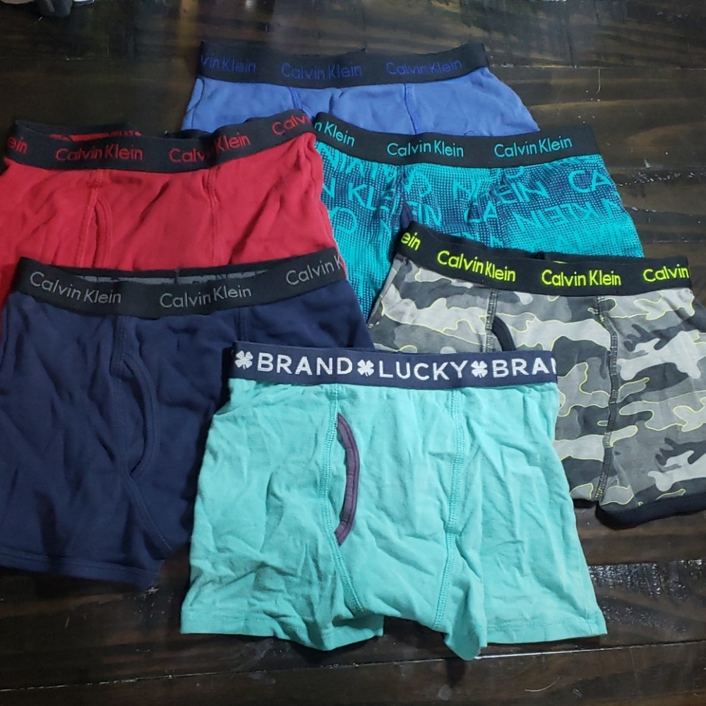 Set of 6 boys underwear size S